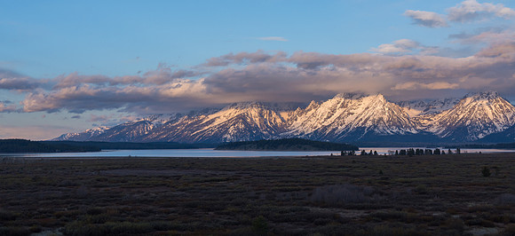 Sunrise in the Grand Tetons