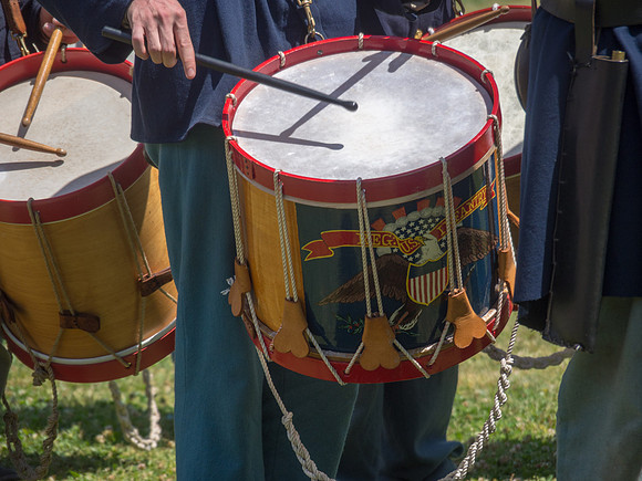 The Battle of Fort Macon is reenacted