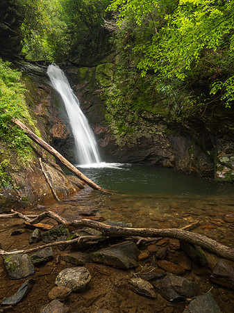 Courthouse Falls in NC