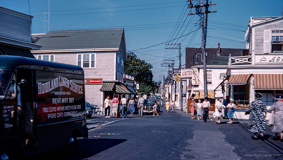 Allen Hyde Center's Provincetown photos. September 1953.