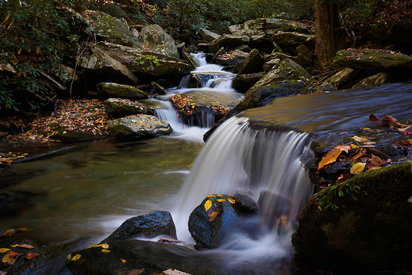 A cool mountain stream