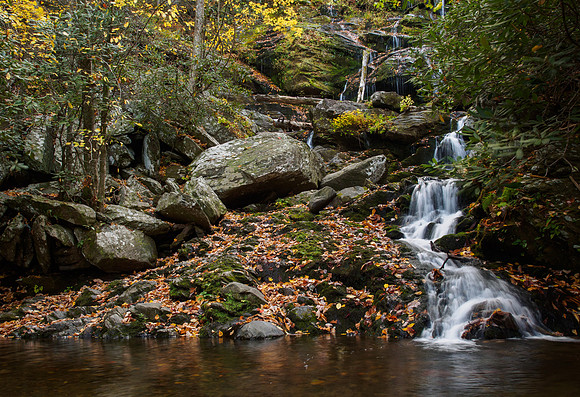Catawba Falls in Old Fort, NC
