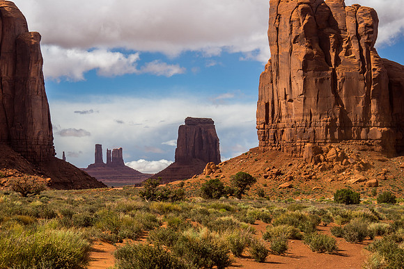 Monument Valley from the North Window Overlook
