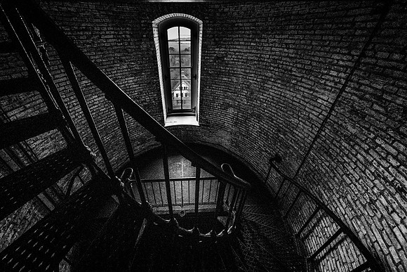 Inside the Currituck Lighthouse