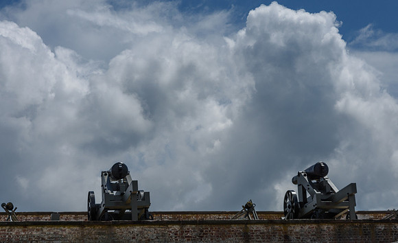 The Battle of Fort Macon is reenacted